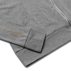 Yellowstone Logo Embroidered Zip Hoodie -Yellowstone Store unisex lightweight zip hoodie grey triblend product details 2 66603ac35e770