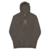 Yellowstone Dutton Forever Embroidered Hoodie -Yellowstone Store unisex pigment dyed hoodie pigment black front 66fc1384f3cf0 pigment black