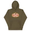 Yellowstone Ranch Patch Unisex Premium Hoodie -Yellowstone Store unisex premium hoodie military green front 68091c254037f