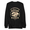 Yellowstone The Bunkhouse 1886 Sweatshirt -Yellowstone Store unisex premium sweatshirt black back 66fc11df132ff black