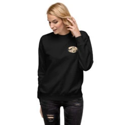 Yellowstone The Bunkhouse 1886 Sweatshirt -Yellowstone Store unisex premium sweatshirt black front 66fc11df11eba black
