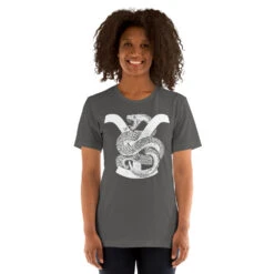 Yellowstone Rattlesnake Unisex T-Shirt -Yellowstone Store unisex staple t shirt asphalt front 66fd2fc1b1c63 asphalt