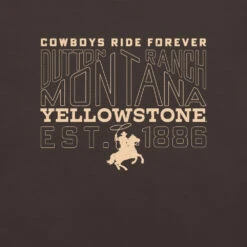 Yellowstone Cowboys Ride Forever Unisex T-Shirt -Yellowstone Store unisex staple t shirt brown front 6748899aeead8 brown