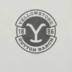 Yellowstone Dutton Ranch Badge Unisex T-Shirt 18 Yellowstone Dutton Ranch Badge Unisex T-Shirt -Yellowstone Store unisex staple t shirt silver front 66b28a5f09476 silver