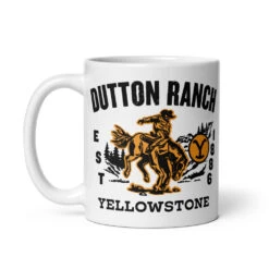 Yellowstone Dutton Ranch Cowboy Mug