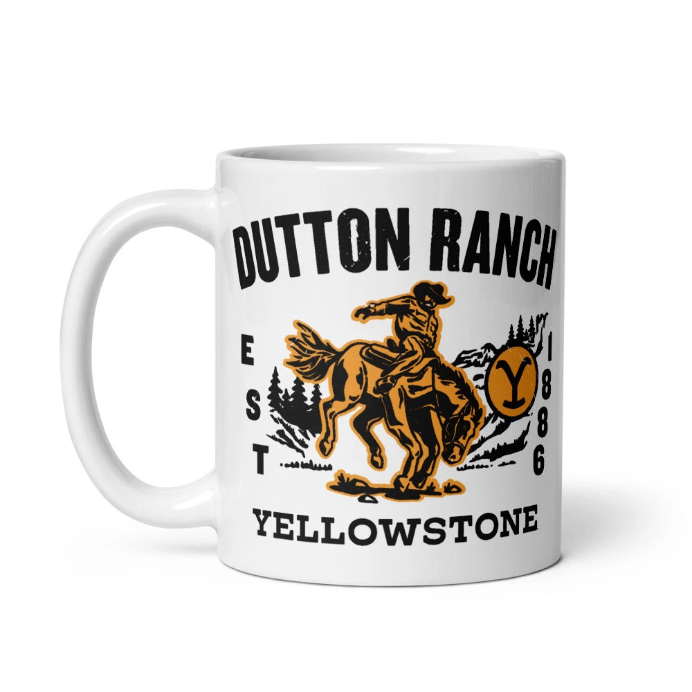 Yellowstone Dutton Ranch Cowboy Mug 3 Yellowstone Dutton Ranch Cowboy Mug