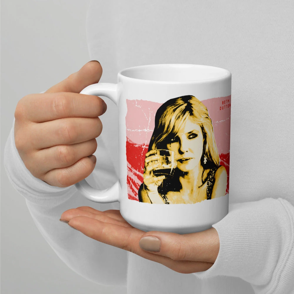 Yellowstone Beth Dutton Rattlesnake Mug 11 Yellowstone Beth Dutton Rattlesnake Mug - Image 9